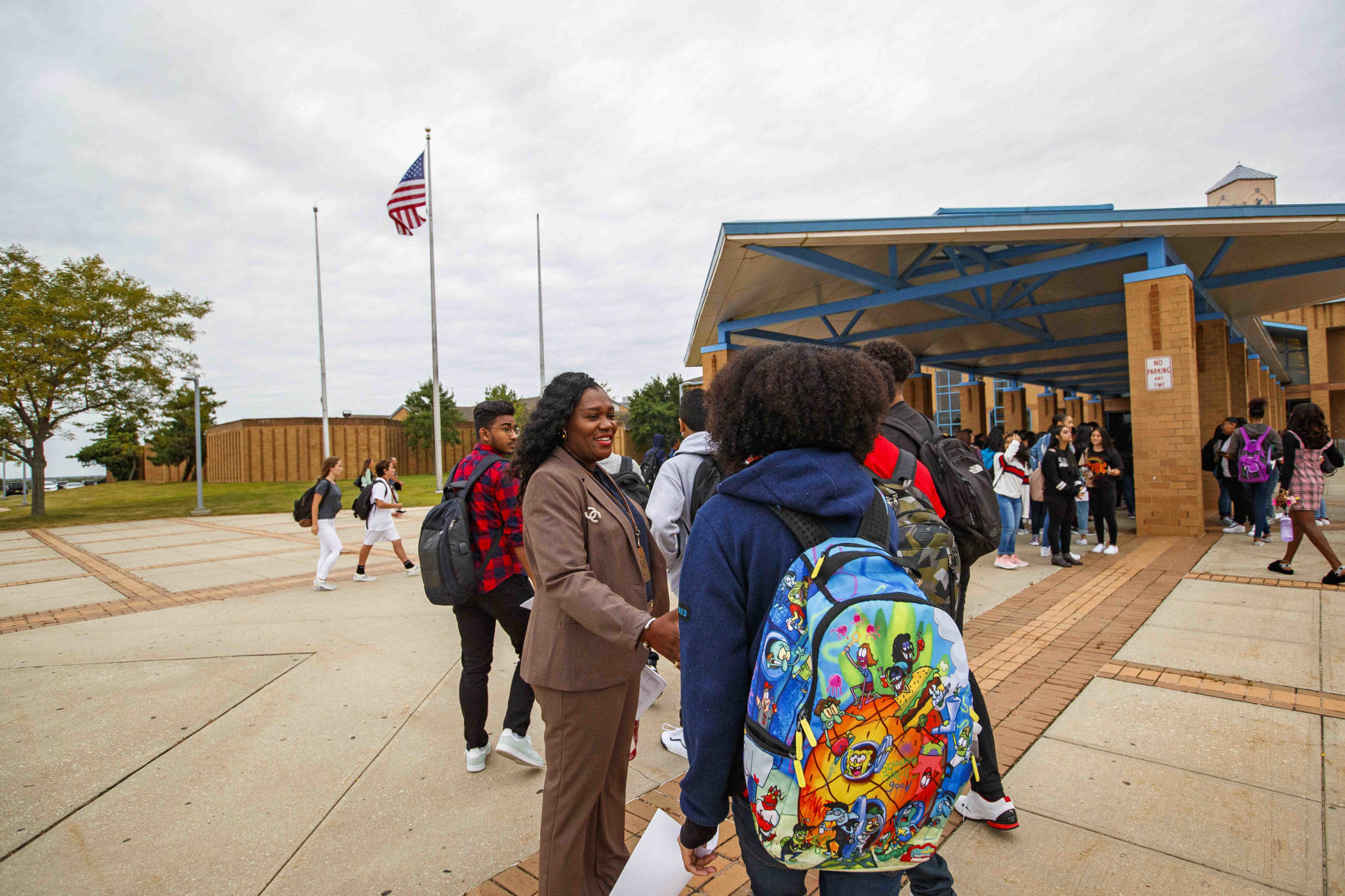 First day of School of Atlantic City High School